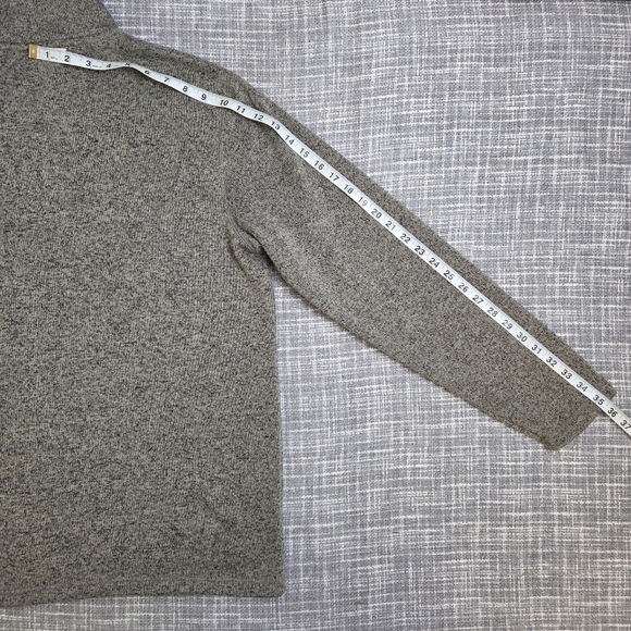 Eddie Bauer Convector 1/2 Zip Sweater Pullover Jacket Grey Heather Men's L - Picture 5 of 9